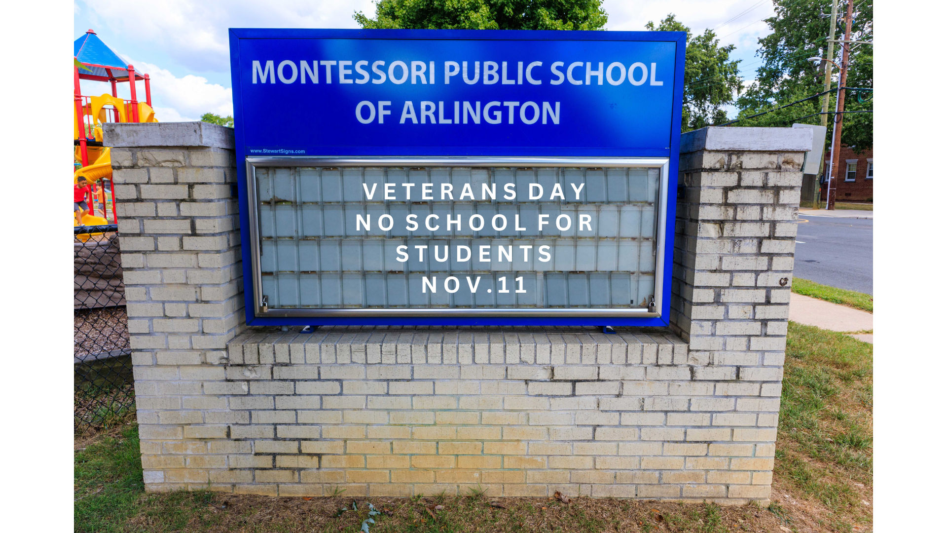 Veterans Day No school for students Nov. 11